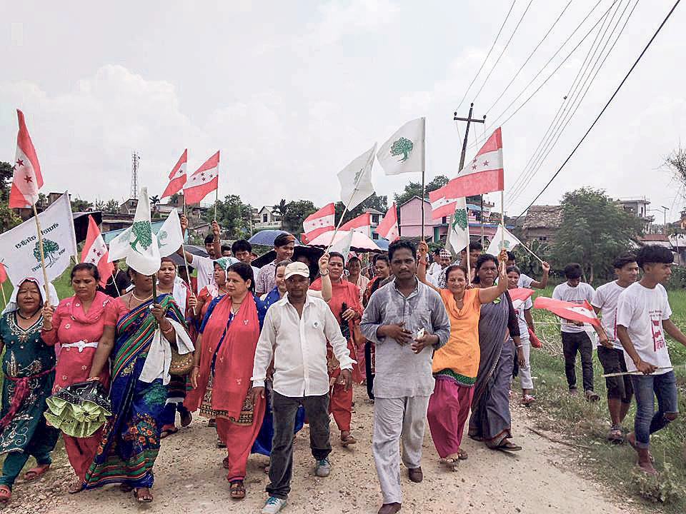 बाँकेमा उम्मेदवारी मनोनयनसँगै चुनावी चहलपहल तीब्र